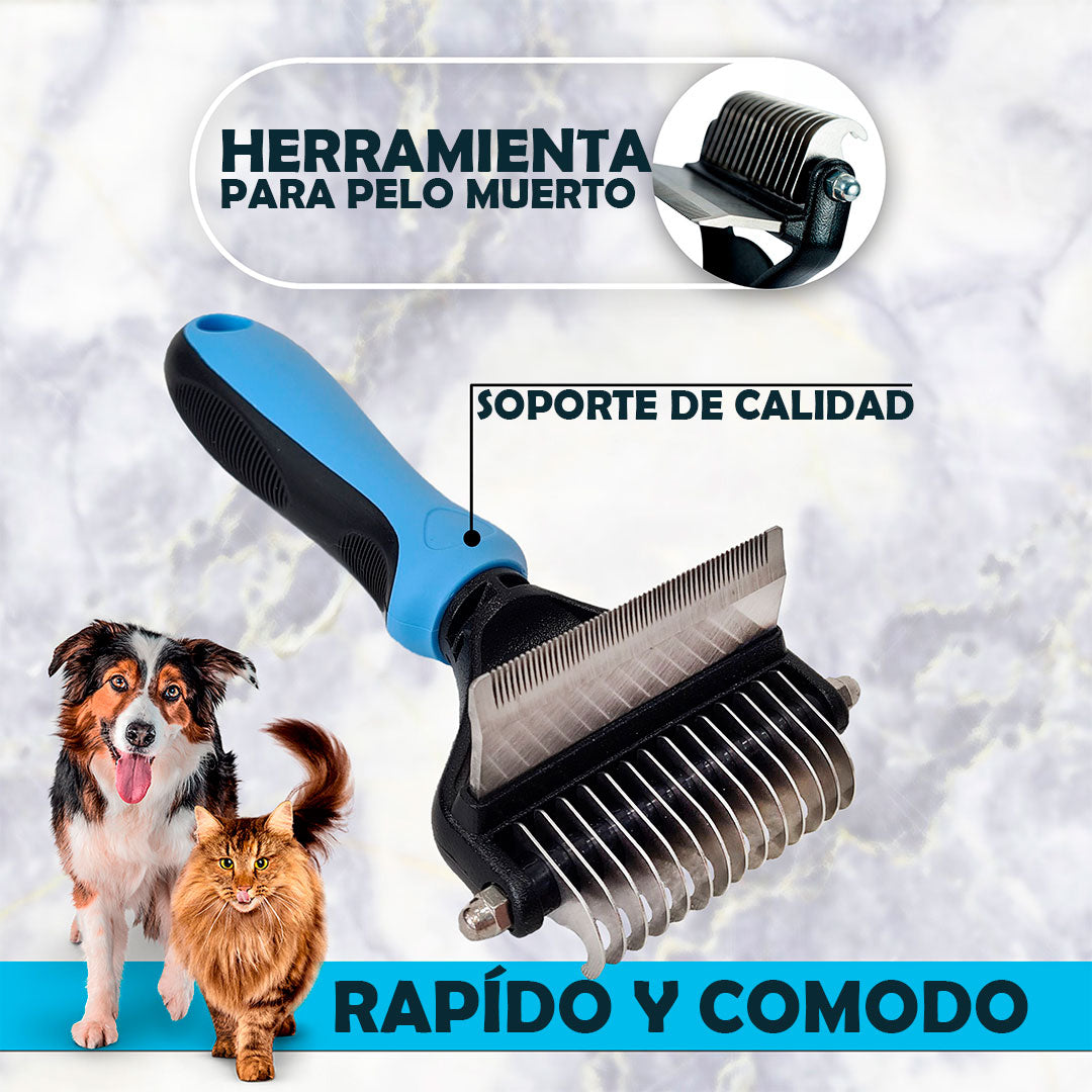 Cepillo Antinudos PRO para Perros y Gatos+ Envío Gratis 🎁