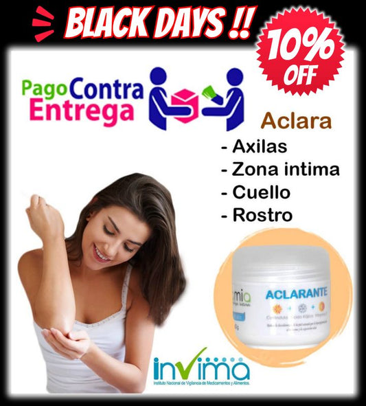 Crema Aclarante ZAMIA + Envío Gratis 🎁10% OFF