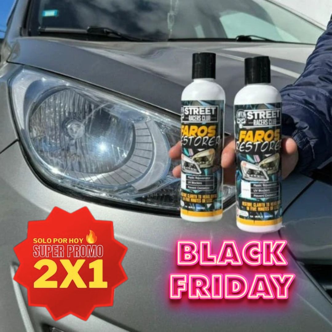 Restaurador de Farolas Oferta Black Friday 2x1 "Formula Americana"-500 ml Total