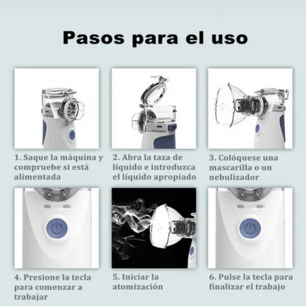 NebuliGo™ Nebulizador Portátil Pediátrico + ENVIO GRATIS 🎁