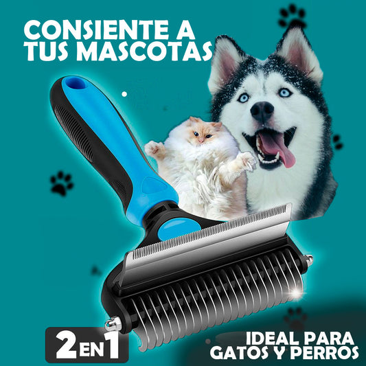Cepillo Antinudos PRO para Perros y Gatos+ Envío Gratis 🎁