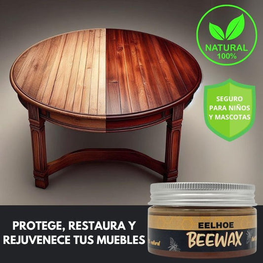 Beewax™  Cera de Abejas "Revive tus muebles de madera"