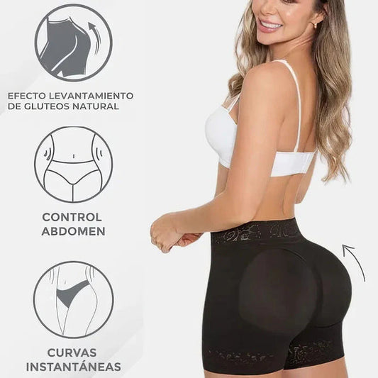 Short Faja Levanta Cola y Control Abdomen Bajo "Precio Especial" + Envío Gratis 🎁
